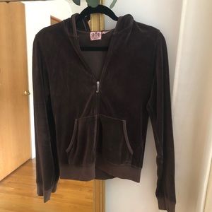 juicy couture velour hoodie